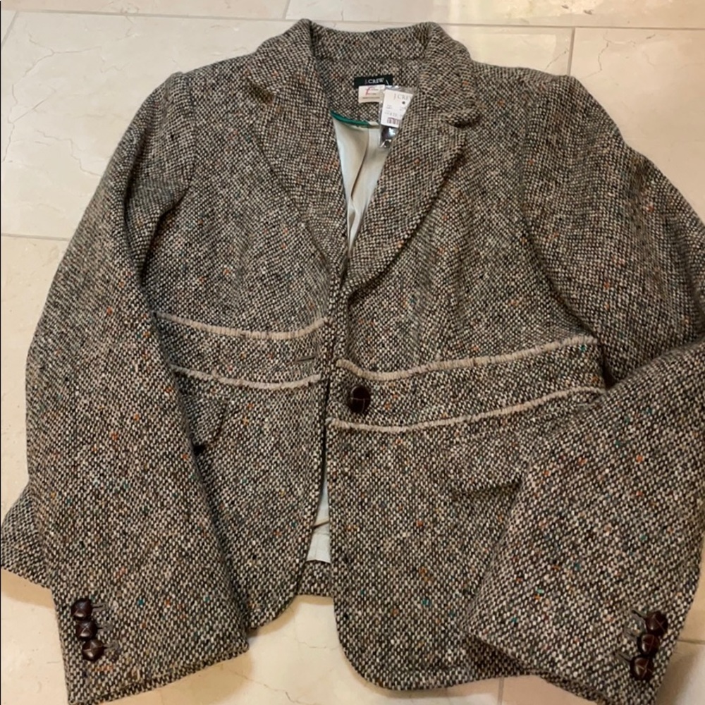 J Crew Tweed Blazer